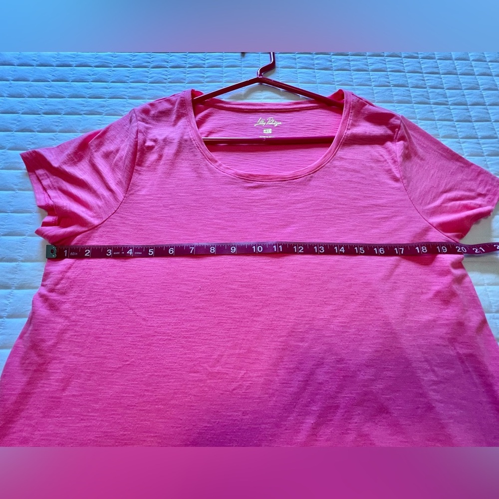 Lilly Pulitzer Etta Scoop Neck Tshirt - Picture 5 of 8